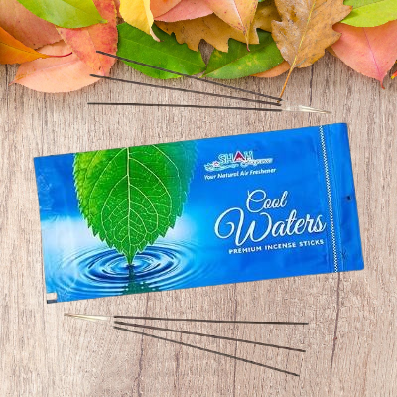 Cool Waters 120 gram Zipper Agarbatti (Pack of 1 )