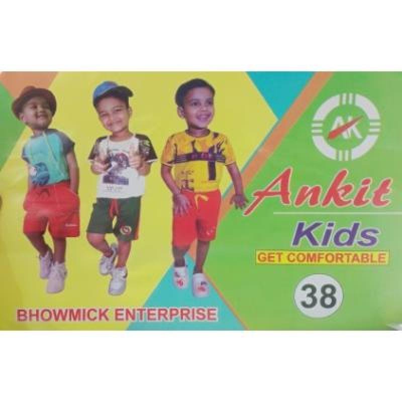 Ankit Shorts For Boys Casual Solid Cotton Lycra (Neavy Blue, Pack Of 1)