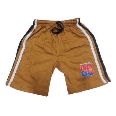 Ankit Shorts For Boys Casual Solid Cotton Lycra (Skin,Brown,Sea Green, Pack Of 3)