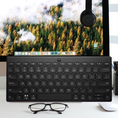 HP 350 Compact Multi-Device Bluetooth Wireless Keyboard (PACK OF 1)