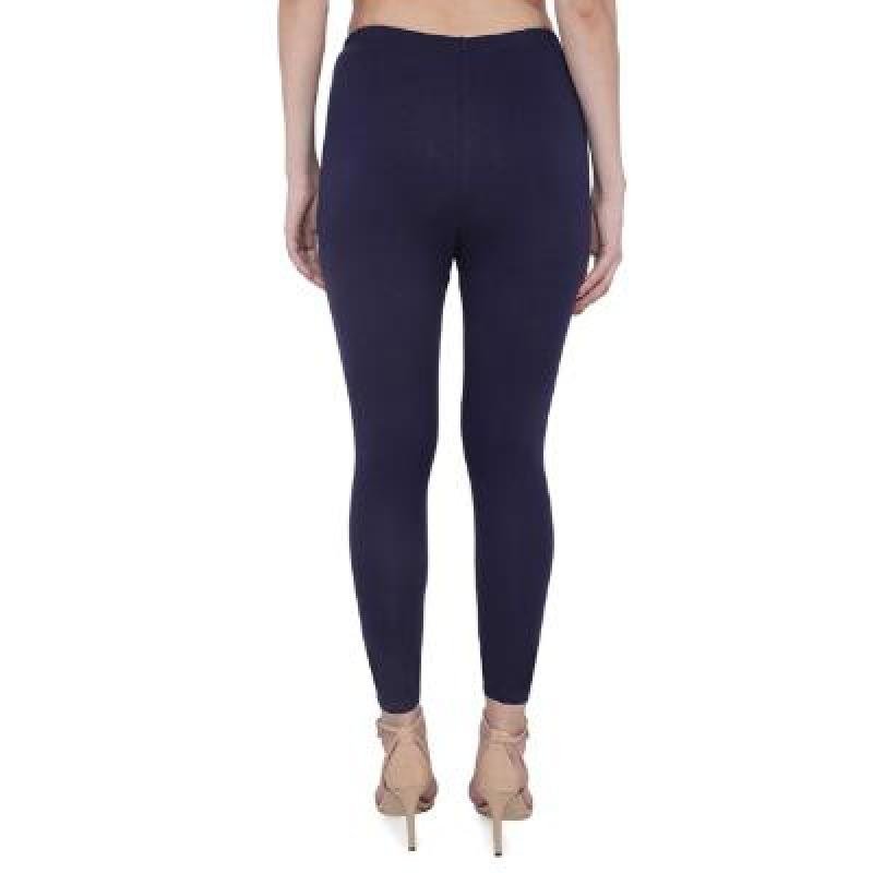 MADONA Ankel Lenth Western Wear Leggins (Solid)Red,Blue,Maroon, Pack of 3