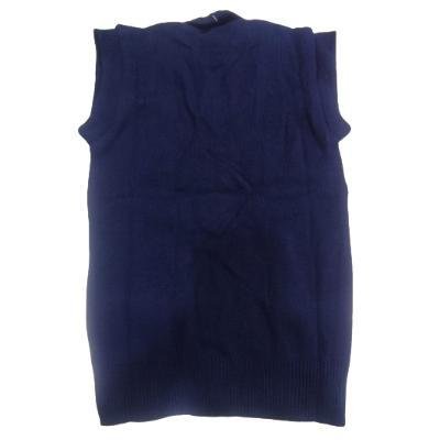 Cotton Blend Sleepless Font Open School Sweater for Girls NavyBlue (Pack Of 1 )