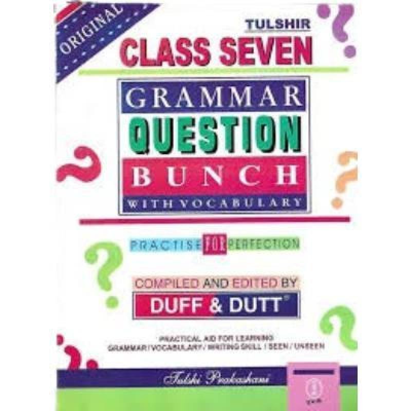 Tulshir Grammar Question Bunch Class 7 2024 (Paperback,DUFF & DUTT)PACK OF 1