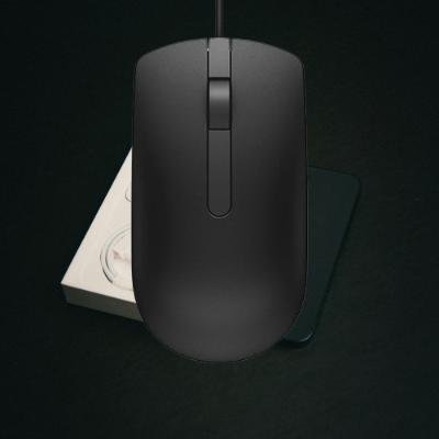 DELL MS116 Wired Ambidextrous Optical Mouse (PACK OF 1)
