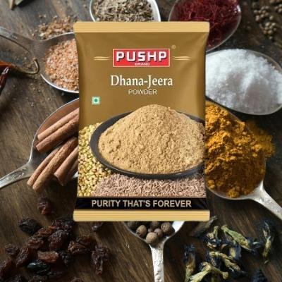 Pushp Dhana Jeera Powder(200 Gram) (PACK OF 1)