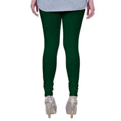 MADONA Full Lenth Western Wear Leggins (Solid) Green Pack of 1