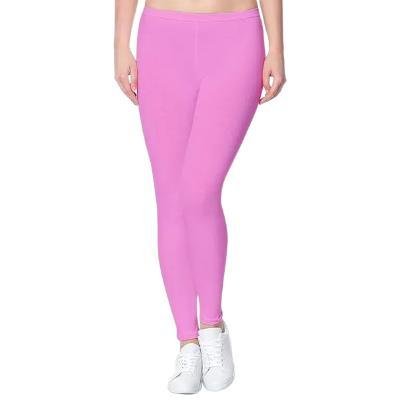 MADONA Full Lenth Western Wear Leggins (Solid) Pink Pack of 1