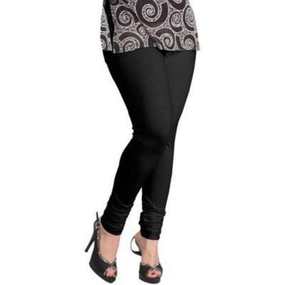 MADONA Full Lenth Western Wear Leggins (Solid) Black Pack of 1