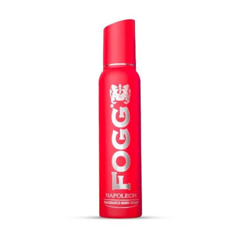 Fogg Napoleon No Gas Deodorant for Men, Long-Lasting Perfume Body Spray,Red 120 ml(Pack Of 1)
